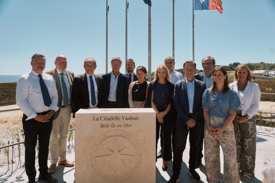 Groundbreaking ceremony for the transformation of the Vauban citadel