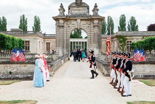 inauguration du Musée Franco-Américain de Blérancourt