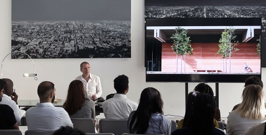 Masterclass d'Adrien Gardère à la Norman Foster Institute